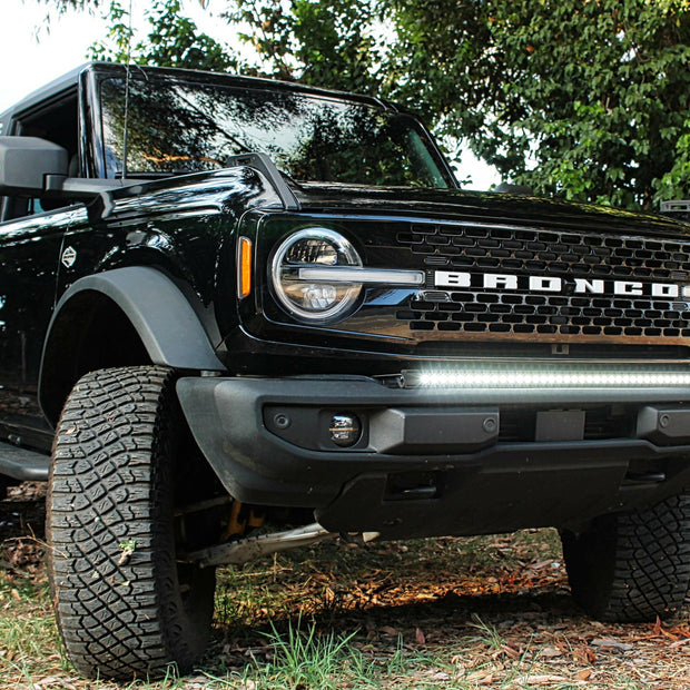 2021+ Ford Bronco Standard Bumper 40in Light Bar - Slim