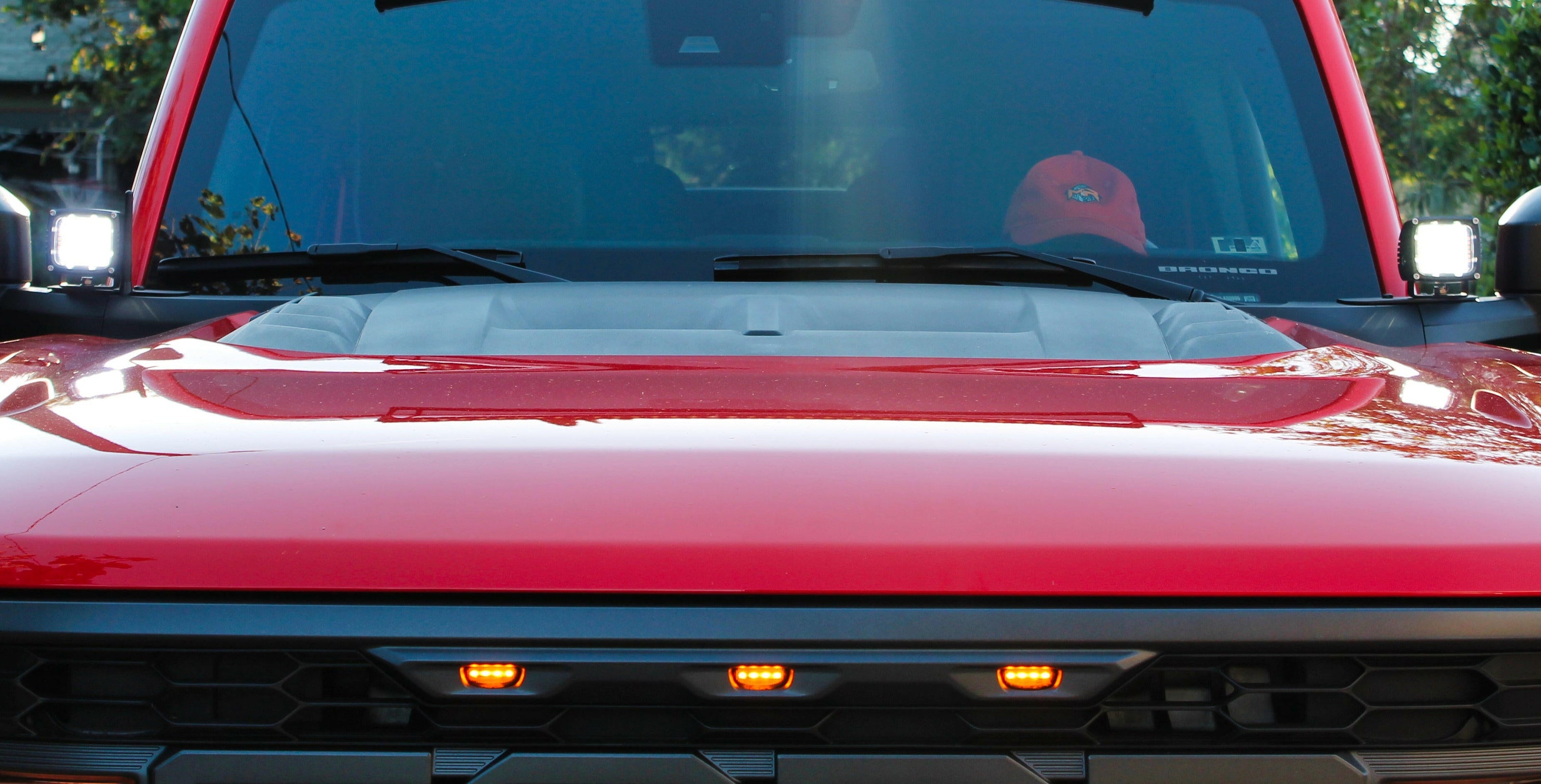 2022+ Ford Bronco Raptor Hood Mount/Ditch Lights/Pillars