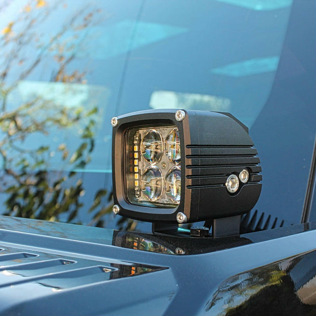 2022+ GMC Hummer EV Hood Mount Ditch Lights