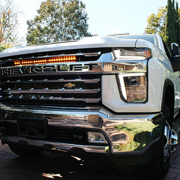 2020+ Chevrolet Silverado 2500/3500HD Single 30in Light Bar