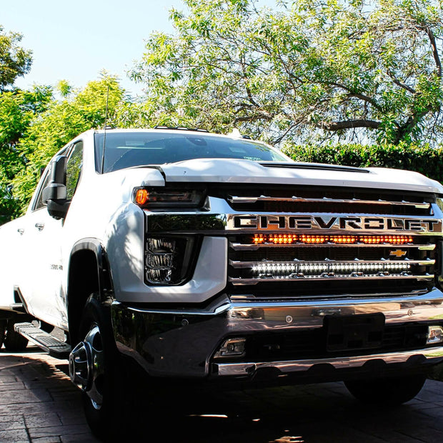 2020+ Chevrolet Silverado 2500/3500HD Dual 40s Light Bars