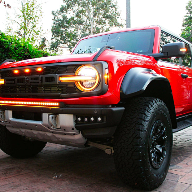 2022+ Ford Bronco Raptor 40in Bumper Light Bar - Slim