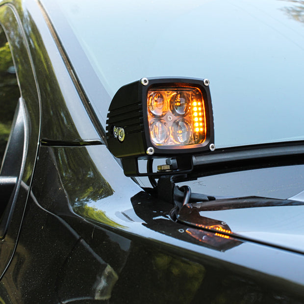 2024+ Ford Ranger Raptor Hood Mount/Ditch Lights