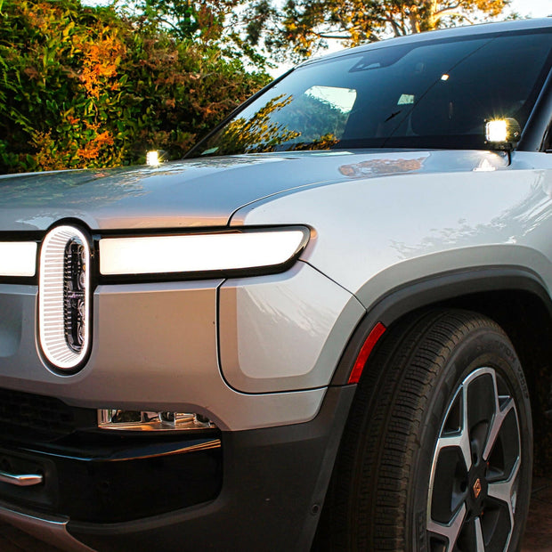 2023+ Rivian Hood Mount/Ditch Lights