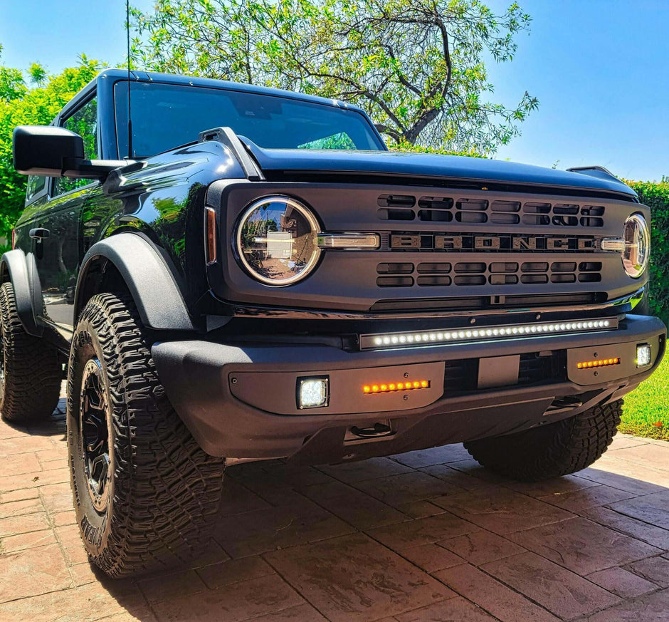 2021+ Ford Bronco Standard Bumper 40in Light Bar - Slim