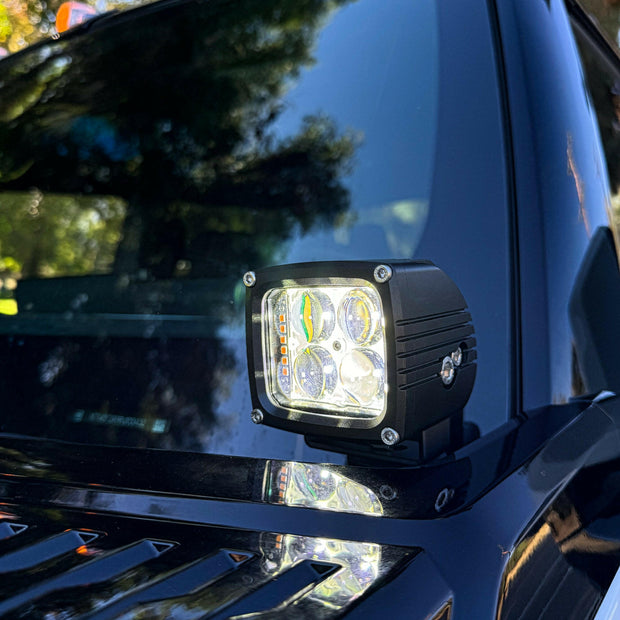 2022+ GMC Hummer EV Hood Mount Ditch Lights